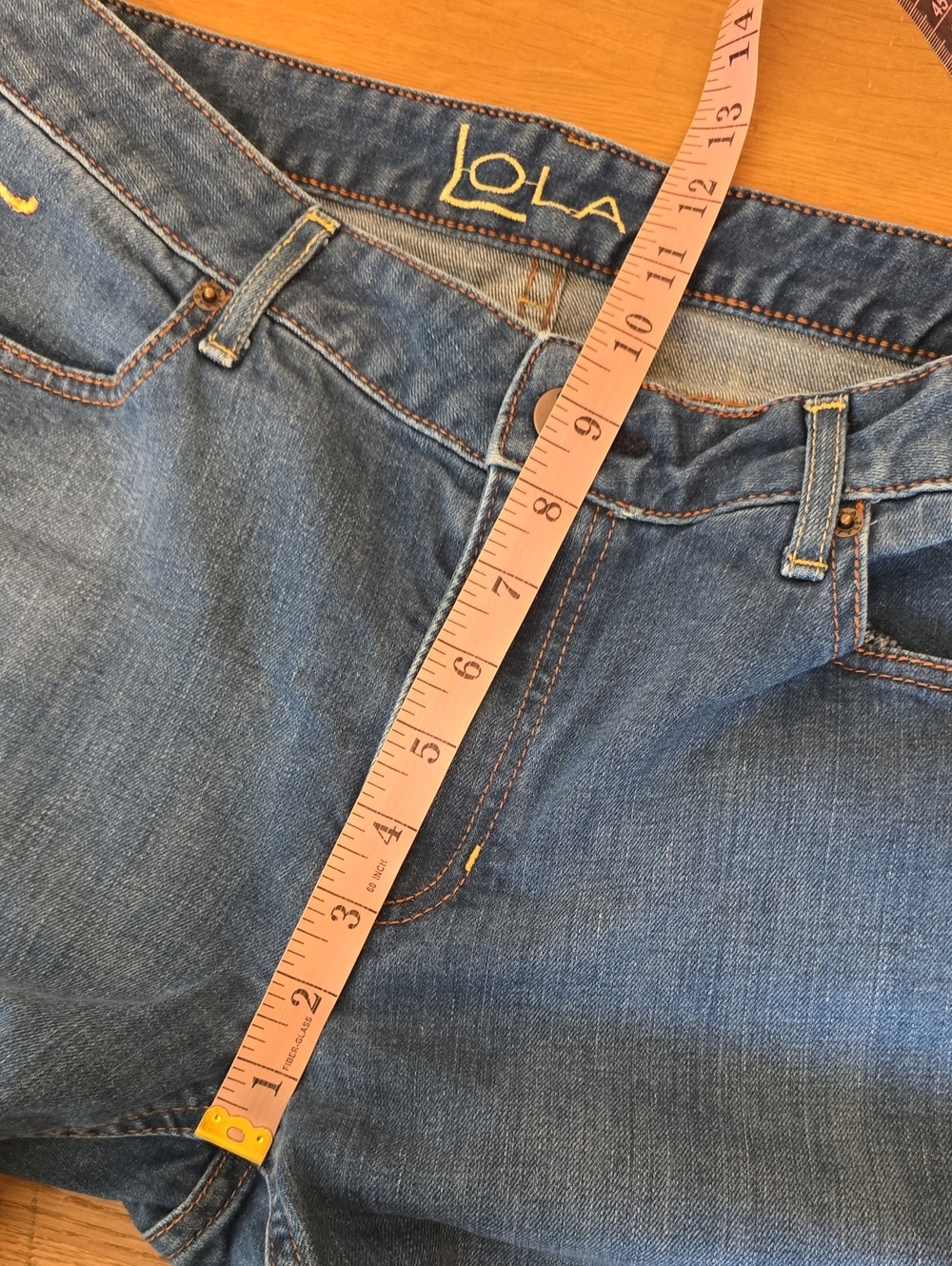 Kimes Ranch Lola Jeans Women's 12/32 Bootcut Flare Raw Fray Hem Made In USA - Picture 13 of 16